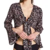 Sanctuary Stay Cool Leopard Knot Front Cover Up Top SC22804 -Allure Wear Shop sanctuary san01 sc22804 gs