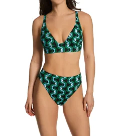 Sanctuary Geo Wave Long Line Tall Triangle Swim Top W23102 -Allure Wear Shop sanctuary san01 w23102 cs1