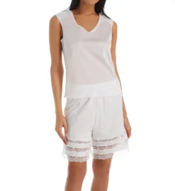 Shadowline Adjustable Cotton Knit Culottes 3386 -Allure Wear Shop shadowline shdw01 3386 cs1