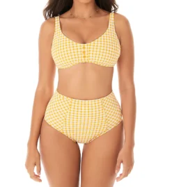 Skinny Dippers Mac & Cheese Good Vibes Reversible Swim Top 6529166 -Allure Wear Shop skinny dippers skdp01 6529166 cs1