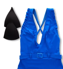 Skinny Dippers Jelly Beans Cinch Ruffle One Piece Swimsuit 6529170 -Allure Wear Shop skinny dippers skdp01 6529170 cs6