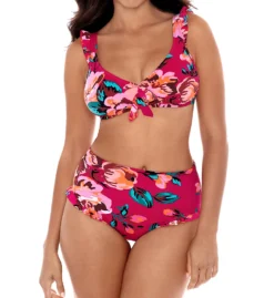 Skinny Dippers Hot House Daisy Duke Ruffle Leg Swim Bottom 6533347 -Allure Wear Shop skinny dippers skdp01 6533347 cs1