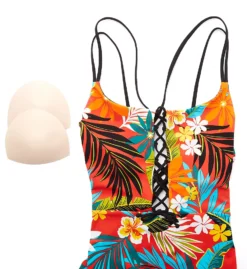 Skinny Dippers Wiki Tiki Suga Babe Lace Up One Piece Swimsuit 6533375 -Allure Wear Shop skinny dippers skdp01 6533375 cs5