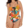 Skinny Dippers Wiki Tiki Suga Babe Lace Up One Piece Swimsuit 6533375