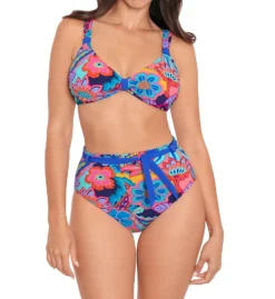 Skinny Dippers Tapestry Soomi Tab Front Bralette Swim Top 6540340 -Allure Wear Shop skinny dippers skdp01 6540340 cs1