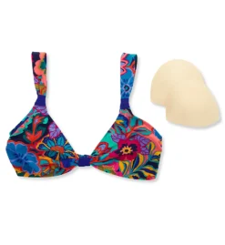 Skinny Dippers Tapestry Soomi Tab Front Bralette Swim Top 6540340 -Allure Wear Shop skinny dippers skdp01 6540340 cs6