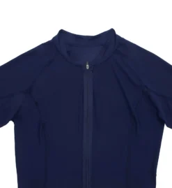 Speedo Active Full Zip Long Sleeve Color Block Rashguard 7734314 -Allure Wear Shop speedo spdo01 7734314 cs6