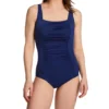 Speedo Active Adjustable Shirred Tank One Piece Swimsuit 8002712 -Allure Wear Shop speedo spdo01 8002712 gs