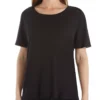 Splendid Cotton Modal Slub Zoe Short Sleeve Crew Neck Tee RF8K330 -Allure Wear Shop splendid spld01 rf8k330 gs