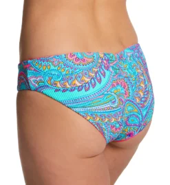 Sunsets Paisley Pop Alana Reversible Hipster Swim Bottom 19BPOP -Allure Wear Shop sunsets suns01 19bpop bs