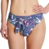 Sunsets Regatta Paisley Tessa Tie High Rise Swim Bottom 29BRP -Allure Wear Shop sunsets suns01 29brp gs