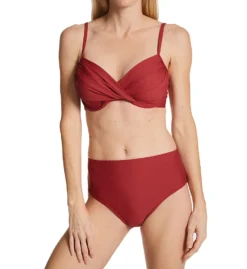 Sunsets Tuscan Red High Road Swim Bottom 30BTR -Allure Wear Shop sunsets suns01 30btr cs1