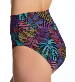 Sunsets Panama Palms Hannah High Waist Swim Bottom 33BPPM -Allure Wear Shop sunsets suns01 33bppm bs