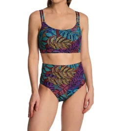 Sunsets Panama Palms Hannah High Waist Swim Bottom 33BPPM -Allure Wear Shop sunsets suns01 33bppm cs2