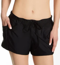 Sunsets Black Laguna Short Swim Bottom 345B