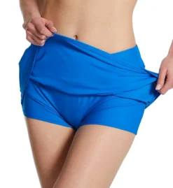 Sunsets Electric Blue Sporty Skirt Swim Bottom 40BEB -Allure Wear Shop sunsets suns01 40beb cs1