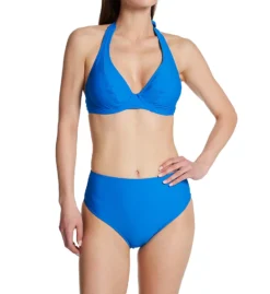 Sunsets Electric Blue Muse Halter Swim Top 51EB -Allure Wear Shop sunsets suns01 51eb cs1