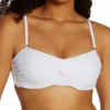 Sunsets White Iconic Twist Bandeau Swim Top 55W -Allure Wear Shop sunsets suns01 55w gs