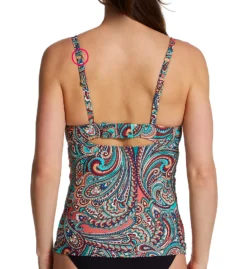 Sunsets Andalusia Serena V-Neck Tankini Swim Top 709AN -Allure Wear Shop sunsets suns01 709an bs
