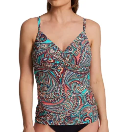Sunsets Andalusia Serena V-Neck Tankini Swim Top 709AN