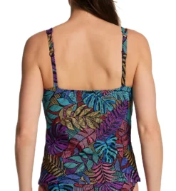 Sunsets Panama Palms Taylor Tankini Swim Top 75PPM -Allure Wear Shop sunsets suns01 75ppm bs