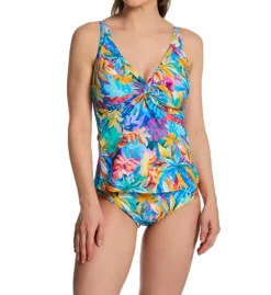 Sunsets Alegria Forever Twist Front Tankini Swim Top 77AL -Allure Wear Shop sunsets suns01 77al cs1