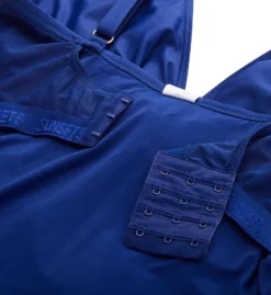 Sunsets Indigo Forever Tankini Swim Top 77I -Allure Wear Shop sunsets suns01 77i cs4