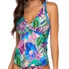 Sunsets Island Safari Forever Tankini Swim Top 77IS -Allure Wear Shop sunsets suns01 77is gs