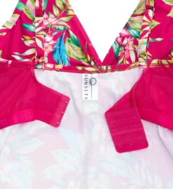 Sunsets Orchid Oasis Forever Tankini Swim Top 77OO -Allure Wear Shop sunsets suns01 77oo cs6