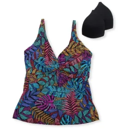 Sunsets Panama Palms Forever Plunge Tankini Swim Top 77PPM -Allure Wear Shop sunsets suns01 77ppm cs6