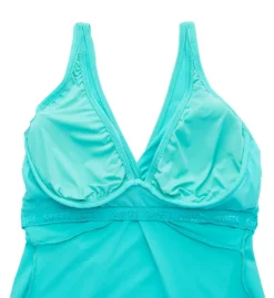 Sunsets Seaside Aqua Forever Tankini Swim Top 77SA -Allure Wear Shop sunsets suns01 77sa cs4