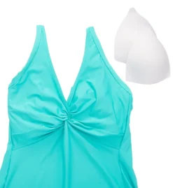 Sunsets Seaside Aqua Forever Tankini Swim Top 77SA -Allure Wear Shop sunsets suns01 77sa cs5