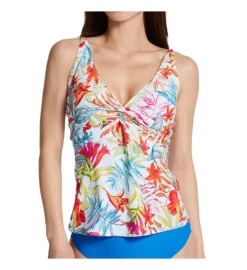 Sunsets Tropical Breeze Forever Tankini Swim Top 77TB
