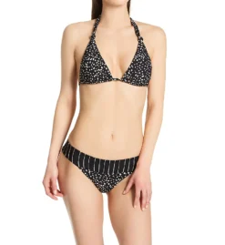 Swim Systems Black Sand Bliss Banded Reversible Swim Bottom B308BS -Allure Wear Shop swim systems swim01 b308bs cs2