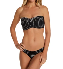 Swim Systems Black Sand Ellie Reversible Tab Side Swim Bottom B309BS -Allure Wear Shop swim systems swim01 b309bs cs2