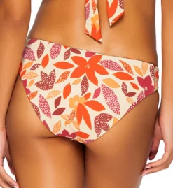 Swim Systems Pressed Petals Ellie Reversible Tab Side Bottom B309PP -Allure Wear Shop swim systems swim01 b309pp bs