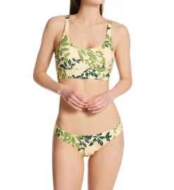 Swim Systems Seaside Vine Ellie Tab Side Reversible Swim Bottom B309SV -Allure Wear Shop swim systems swim01 b309sv cs1
