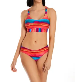 Swim Systems Mojave Mirage Hazel Reversible Hipster Swim Bottom B310MM -Allure Wear Shop swim systems swim01 b310mm cs2