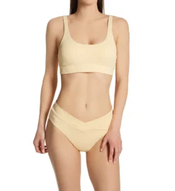 Swim Systems Daylily Jade V-Front Swim Bottom B374D -Allure Wear Shop swim systems swim01 b374d cs1