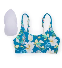 Swim Systems Beach Botanicals Teagan Tank Swim Top T532BB -Allure Wear Shop swim systems swim01 t532bb cs6