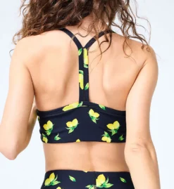 Terez Duo Knit Scoop Neck Y-Back Low Impact Bralette 2875 -Allure Wear Shop terez trz001 2875 bs