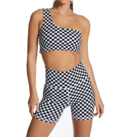 Terez TLC 4 Inch High Waist Compression Short 2907 -Allure Wear Shop terez trz001 2907 cs2