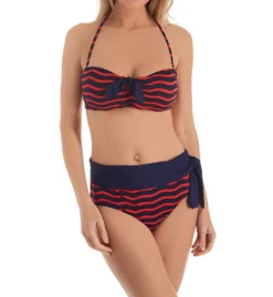 Tommy Bahama Sea Well Tie Front Bandeau Swim Top TSW10603T -Allure Wear Shop tommy bahama tb01 tsw10603t cs1