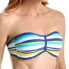 Tommy Bahama Sulphur Stripe Reversible Bandeau Swim Top TSW54301T