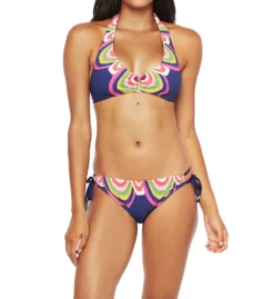 Trina Turk Rainbow Swirl Loop Side Hipster Swim Bottom TT0AW94 -Allure Wear Shop trina turk trin01 tt0aw94 cs1