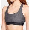 Under Armour Armour Crossback Heather Mid Impact Sports Bra 1310459 -Allure Wear Shop under armour ua01 1310459 gs