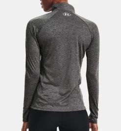 Under Armour UA Tech Solid 1/2 Zip Long Sleeve Top 1320126 -Allure Wear Shop under armour ua01 1320126 bs