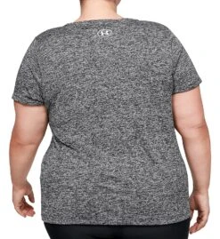 Under Armour UA Plus Size Tech Twist Short Sleeve T-Shirt 1353758 -Allure Wear Shop under armour ua01 1353758 bs