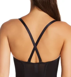 Va Bien Lace Front Closure Bustier With Garters 810 -Allure Wear Shop va bien vab001 810 cs1