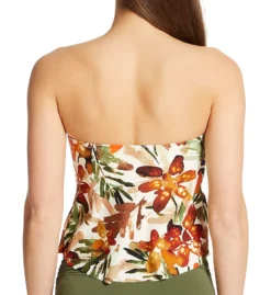 Vince Camuto Seychelles Floral Tie Front Bandini Swim Top V01724 -Allure Wear Shop vince camuto vc01 v01724 bs
